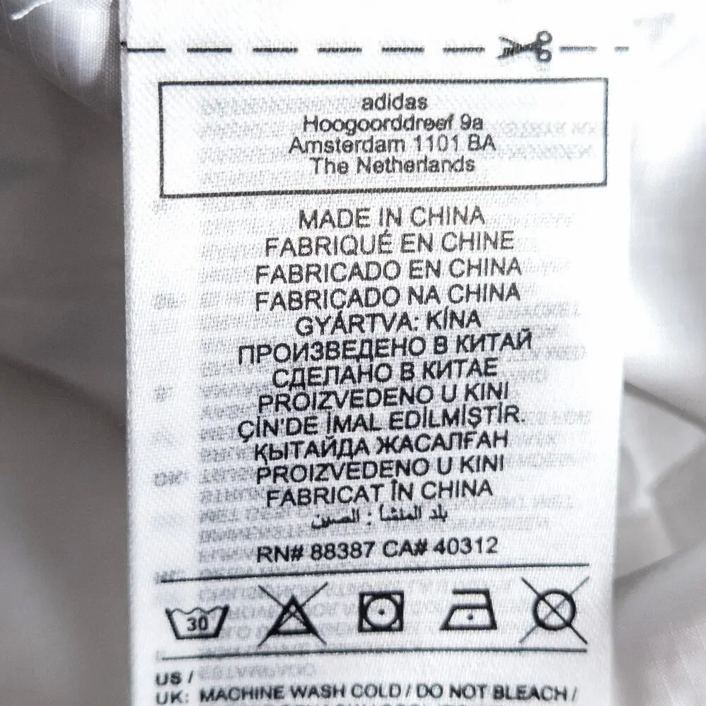 Adidas Carrera Running Jacket Women's Size Small White Sporty Streetwear - Picture 10 of 12